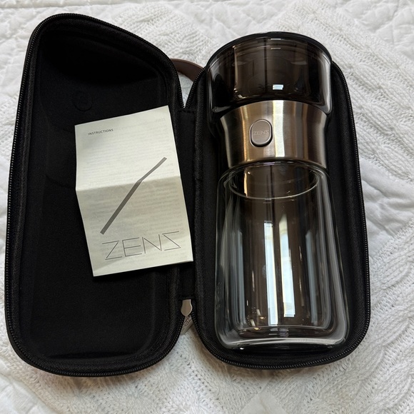 ZENZ Living Glass Tea Infuser with Case - Picture 2 of 10